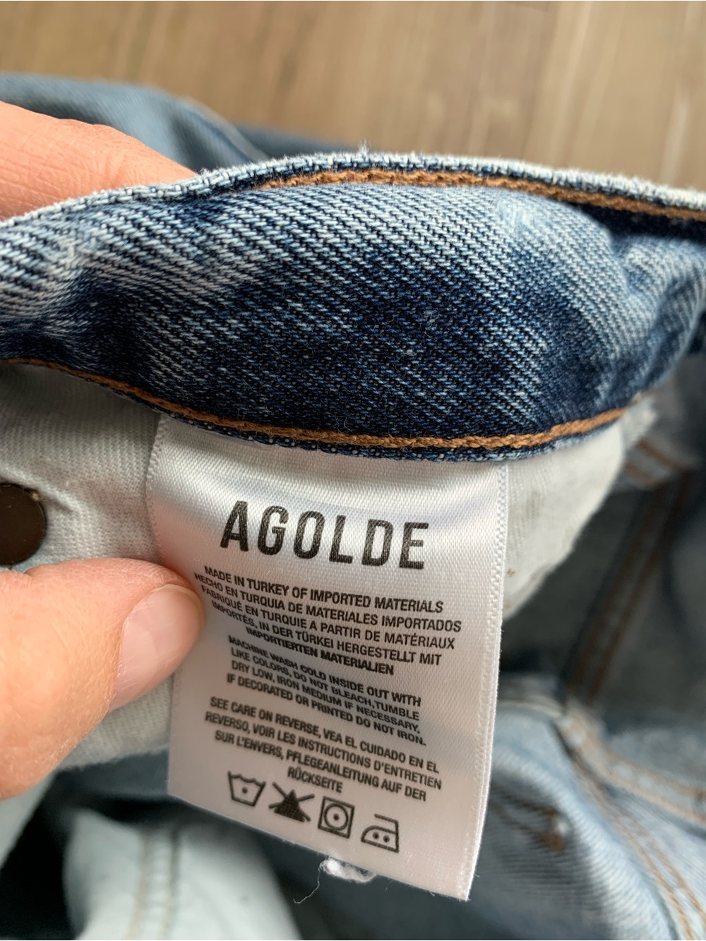 Agolde Riley Crop Jeans Size 29 - Picture 13 of 13